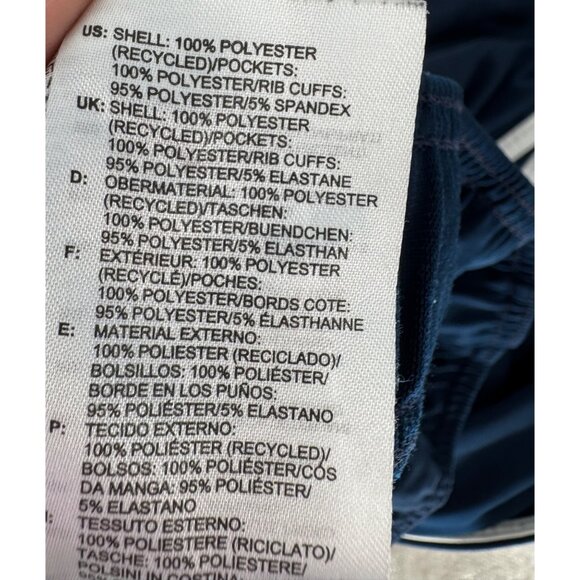 Adidas Women's Navy Blue Athletic Classic Track Pants With White Stripes XL - Picture 7 of 12